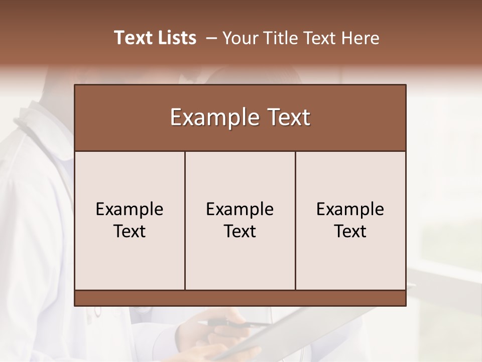 Career Uniform Inside PowerPoint Template