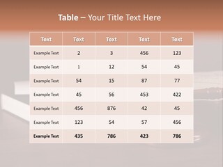 Tribunal Judgment Symbol PowerPoint Template