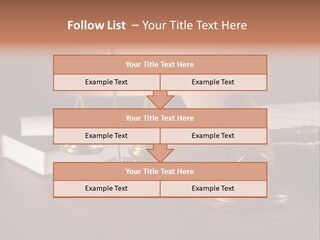 Tribunal Judgment Symbol PowerPoint Template