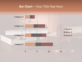 Tribunal Judgment Symbol PowerPoint Template
