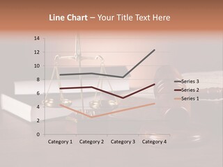 Tribunal Judgment Symbol PowerPoint Template
