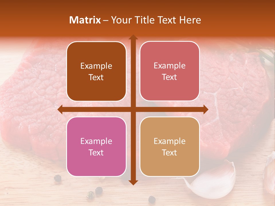 Steak Beefsteak Beef PowerPoint Template