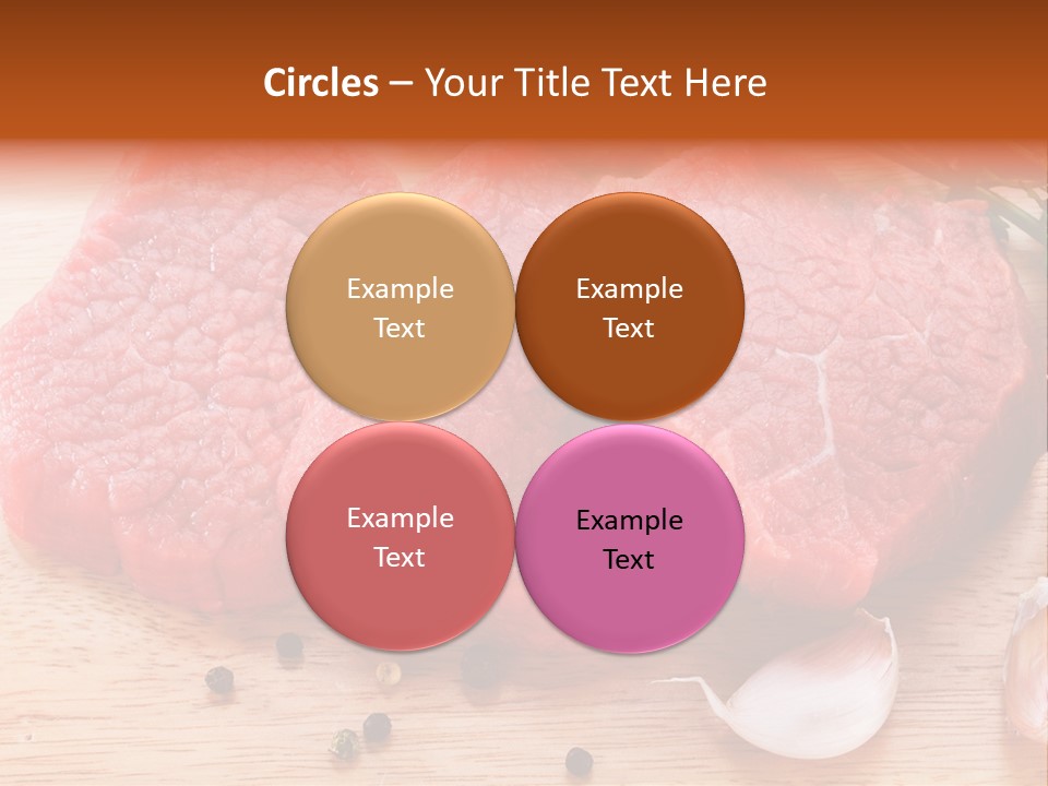 Steak Beefsteak Beef PowerPoint Template