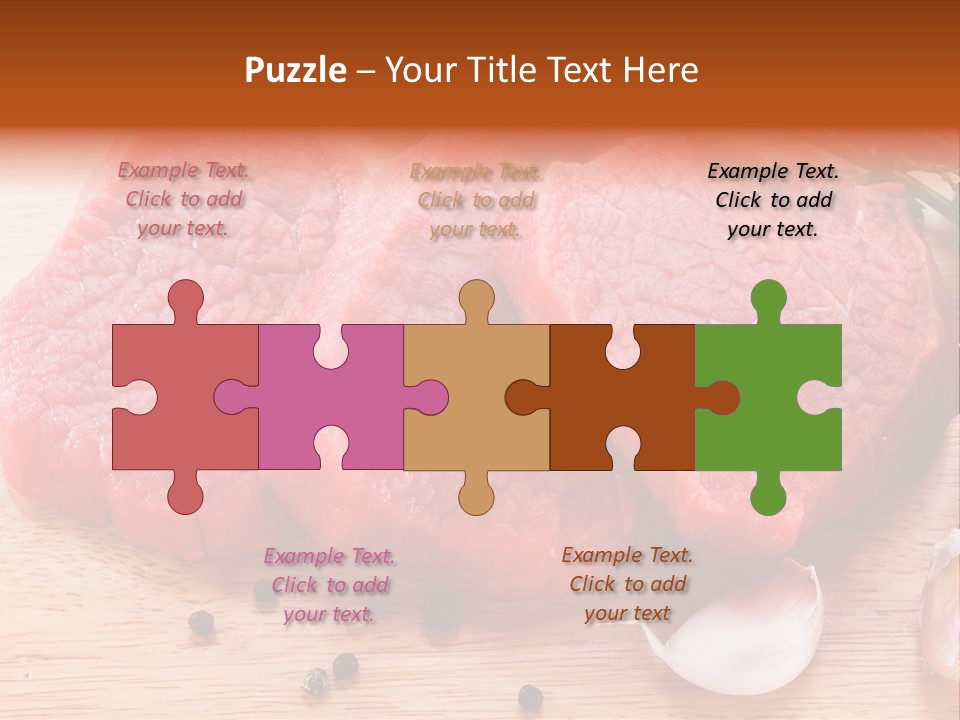 Steak Beefsteak Beef PowerPoint Template