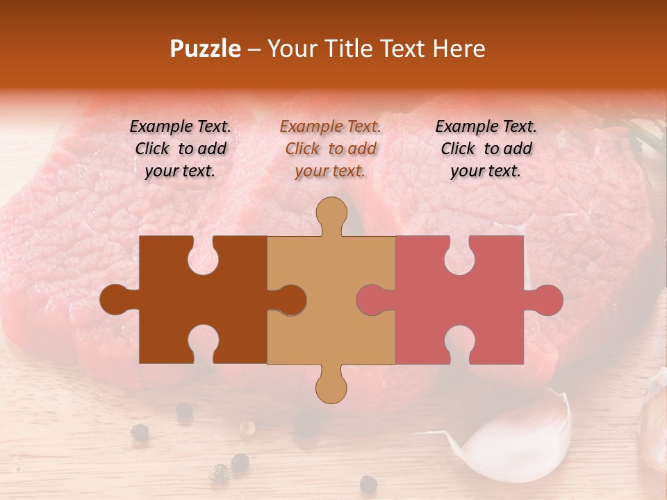 Steak Beefsteak Beef PowerPoint Template