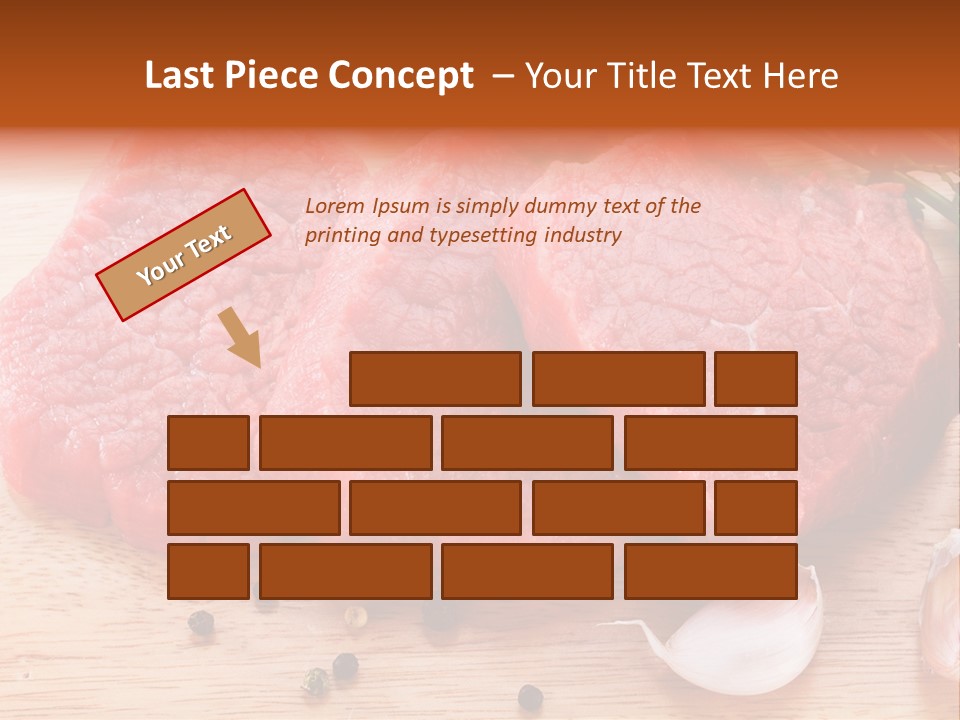Steak Beefsteak Beef PowerPoint Template