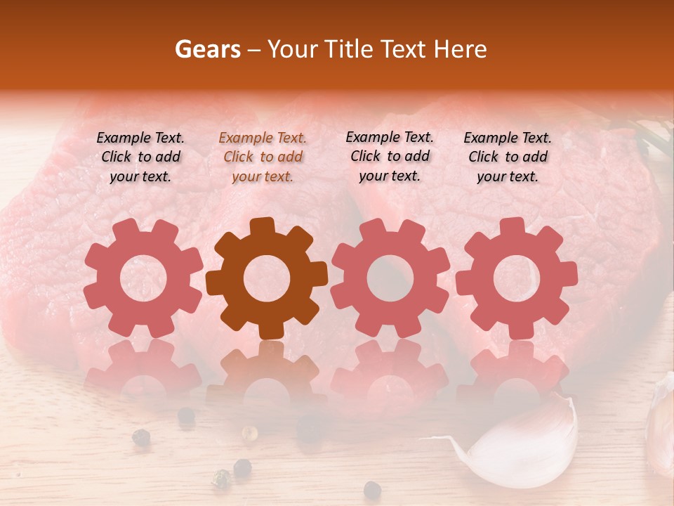 Steak Beefsteak Beef PowerPoint Template