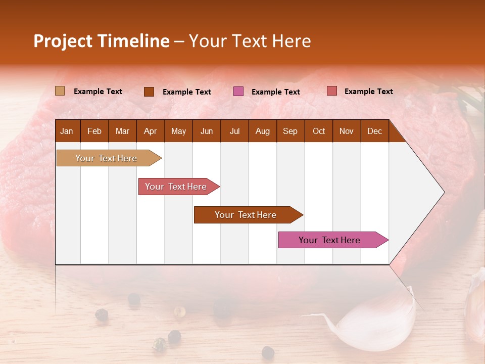 Steak Beefsteak Beef PowerPoint Template