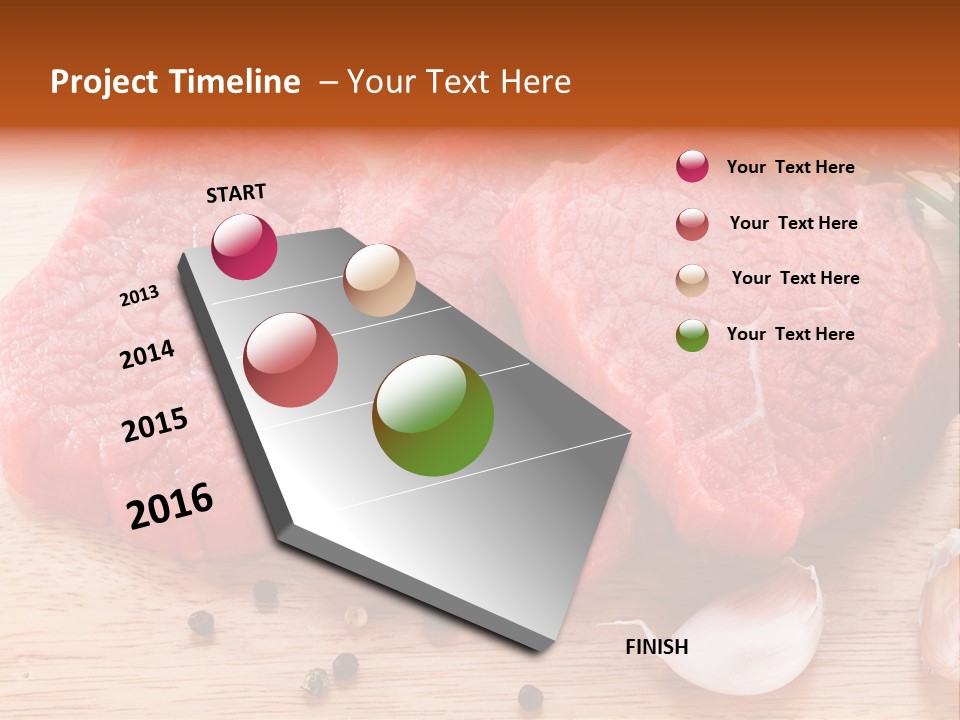 Steak Beefsteak Beef PowerPoint Template