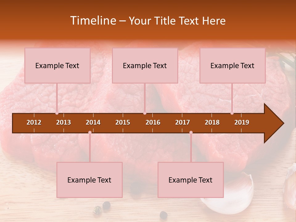 Steak Beefsteak Beef PowerPoint Template