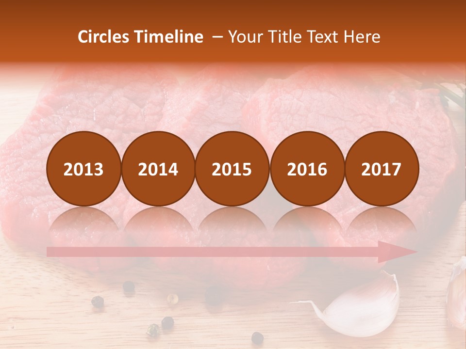 Steak Beefsteak Beef PowerPoint Template