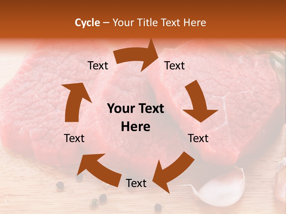 Steak Beefsteak Beef PowerPoint Template