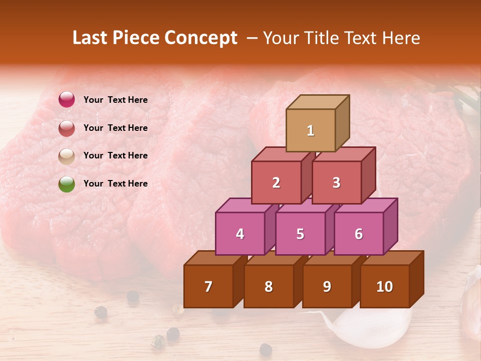 Steak Beefsteak Beef PowerPoint Template