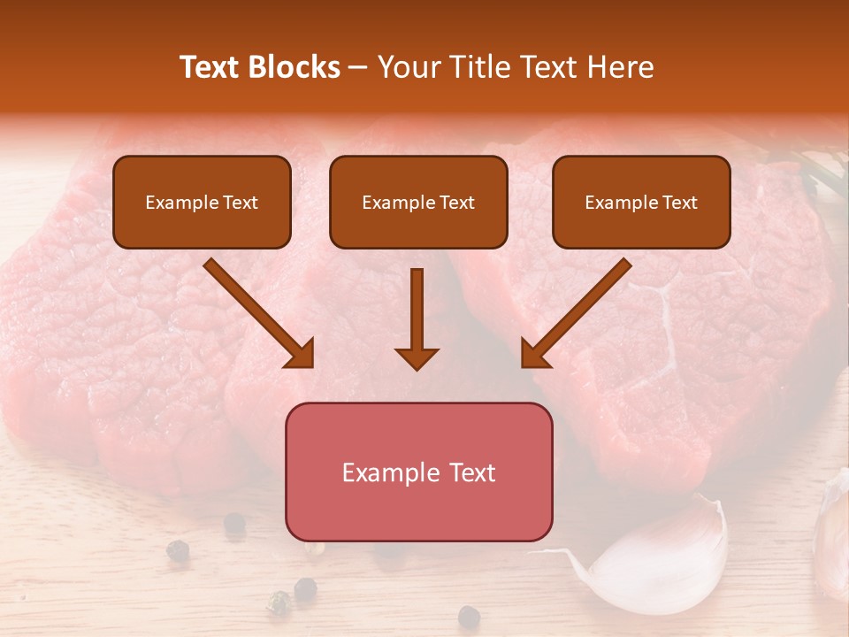 Steak Beefsteak Beef PowerPoint Template