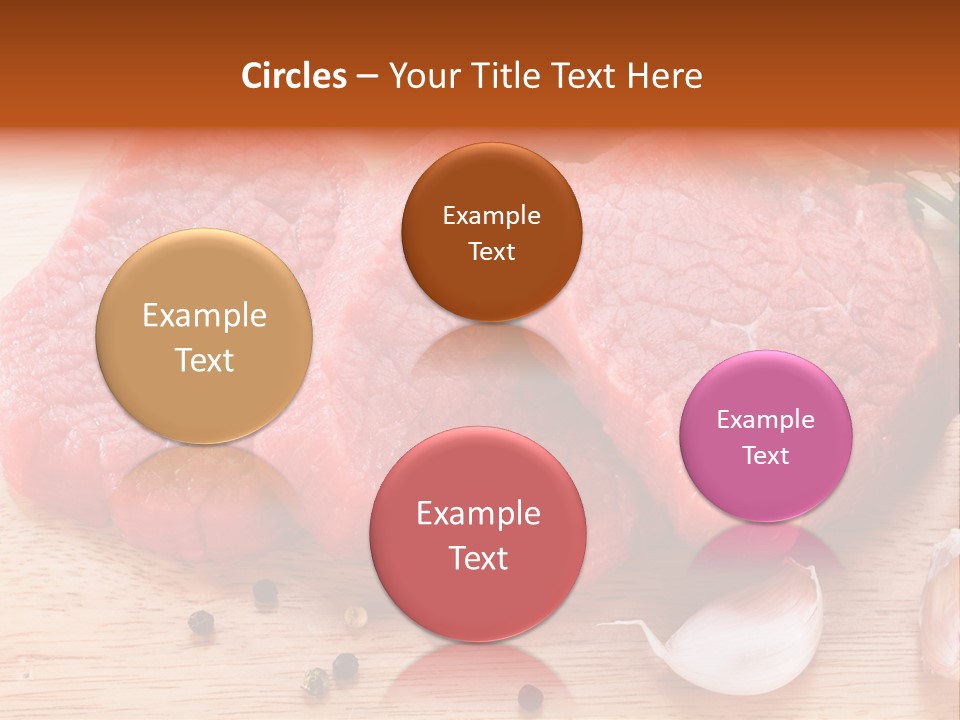 Steak Beefsteak Beef PowerPoint Template