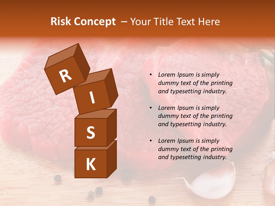 Steak Beefsteak Beef PowerPoint Template