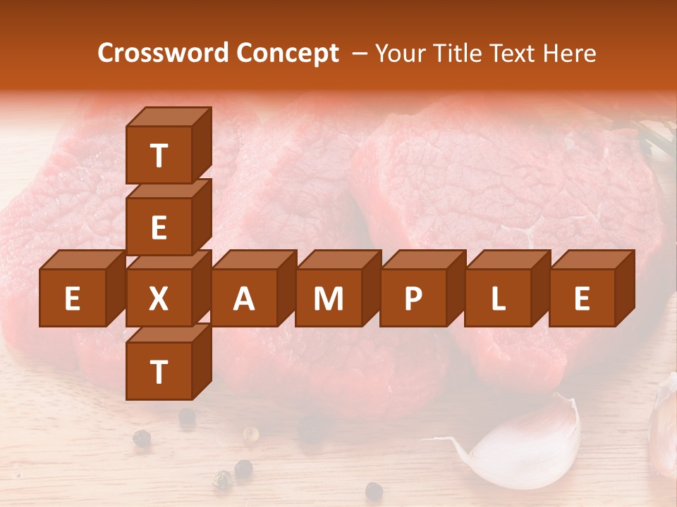 Steak Beefsteak Beef PowerPoint Template