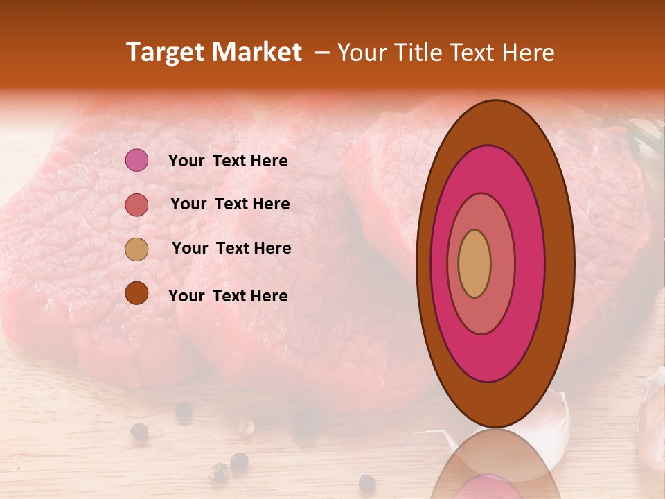 Steak Beefsteak Beef PowerPoint Template