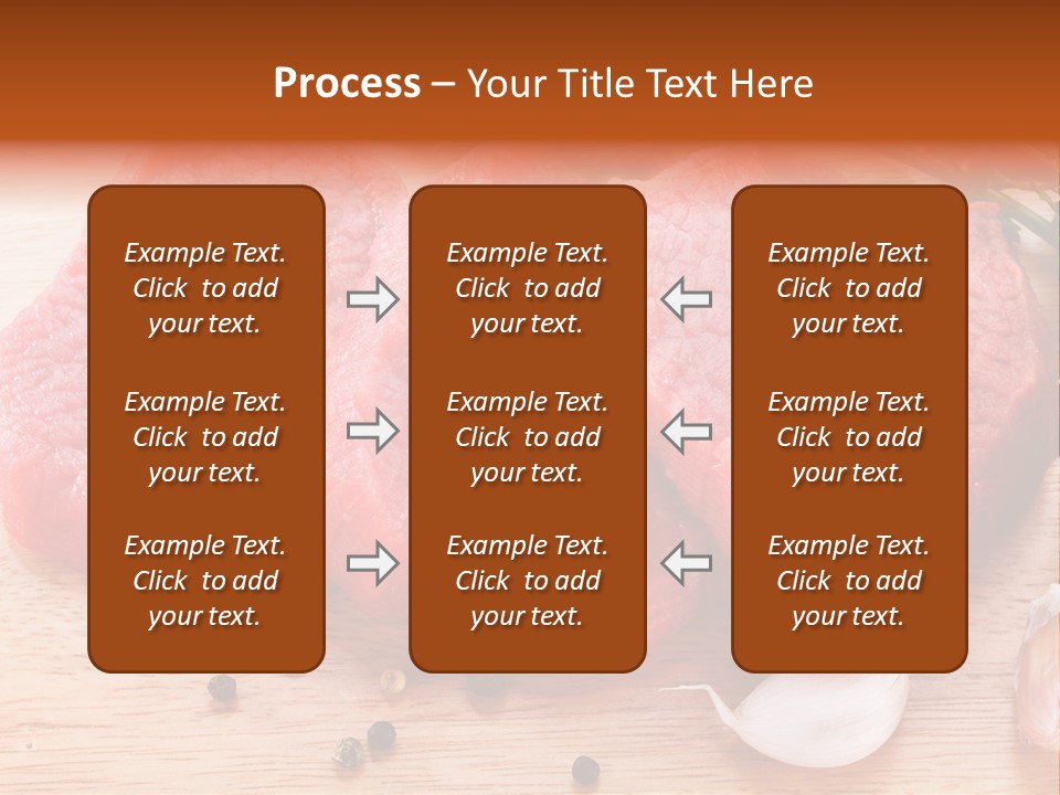 Steak Beefsteak Beef PowerPoint Template