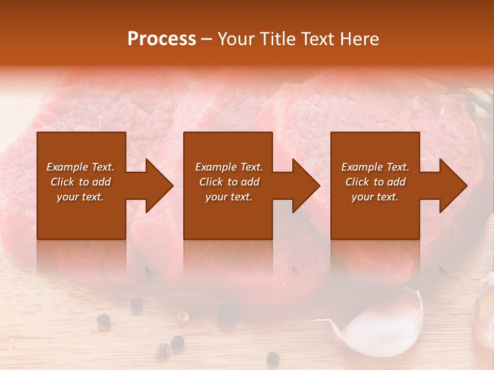 Steak Beefsteak Beef PowerPoint Template