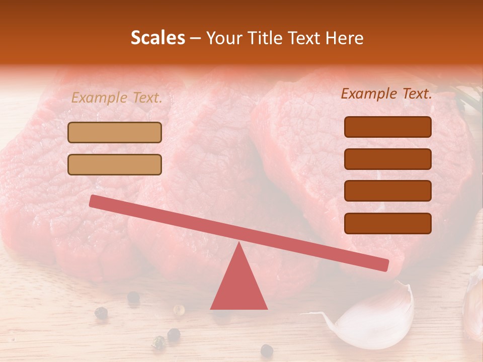 Steak Beefsteak Beef PowerPoint Template