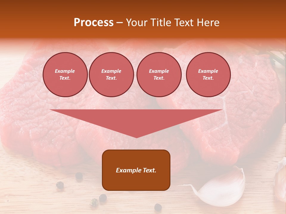 Steak Beefsteak Beef PowerPoint Template