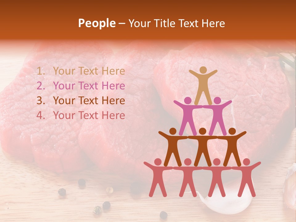 Steak Beefsteak Beef PowerPoint Template