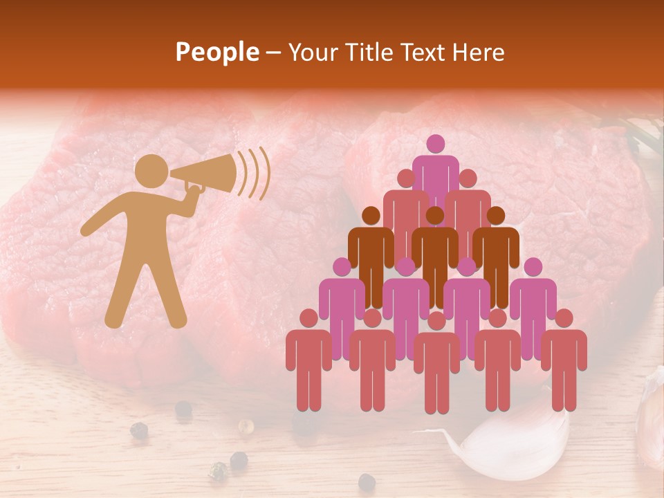 Steak Beefsteak Beef PowerPoint Template