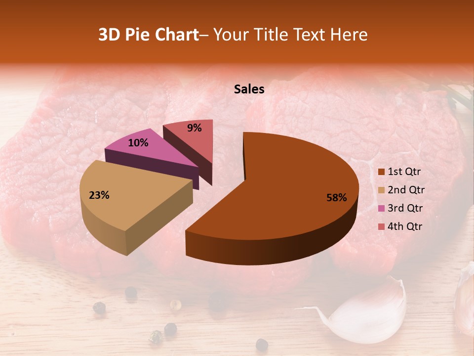 Steak Beefsteak Beef PowerPoint Template
