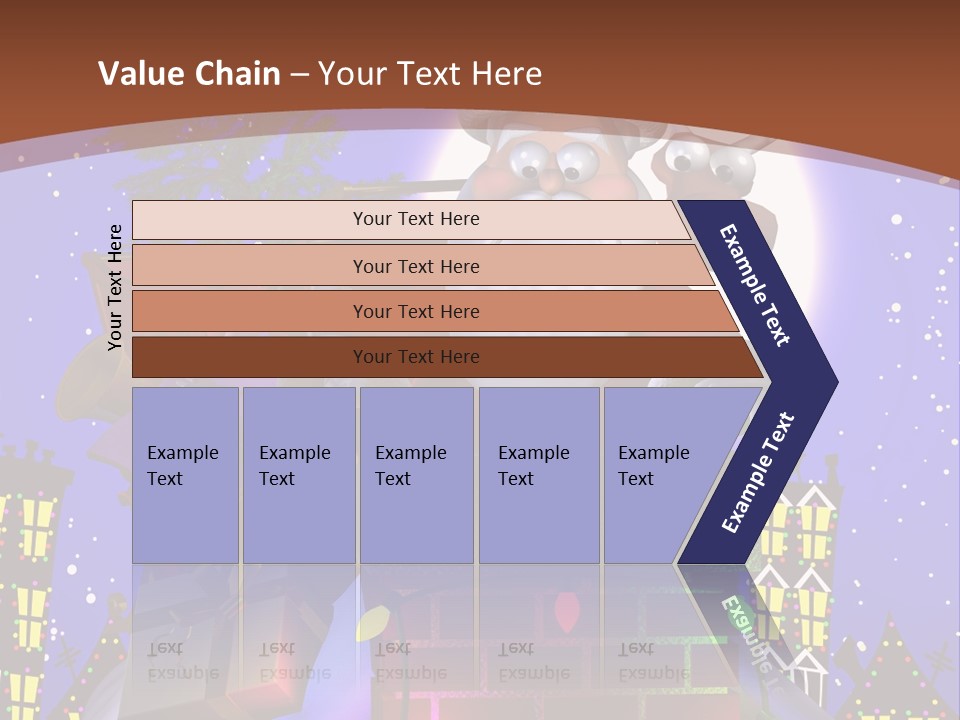 Moon Humor Art PowerPoint Template