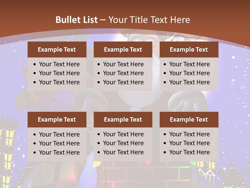 Moon Humor Art PowerPoint Template