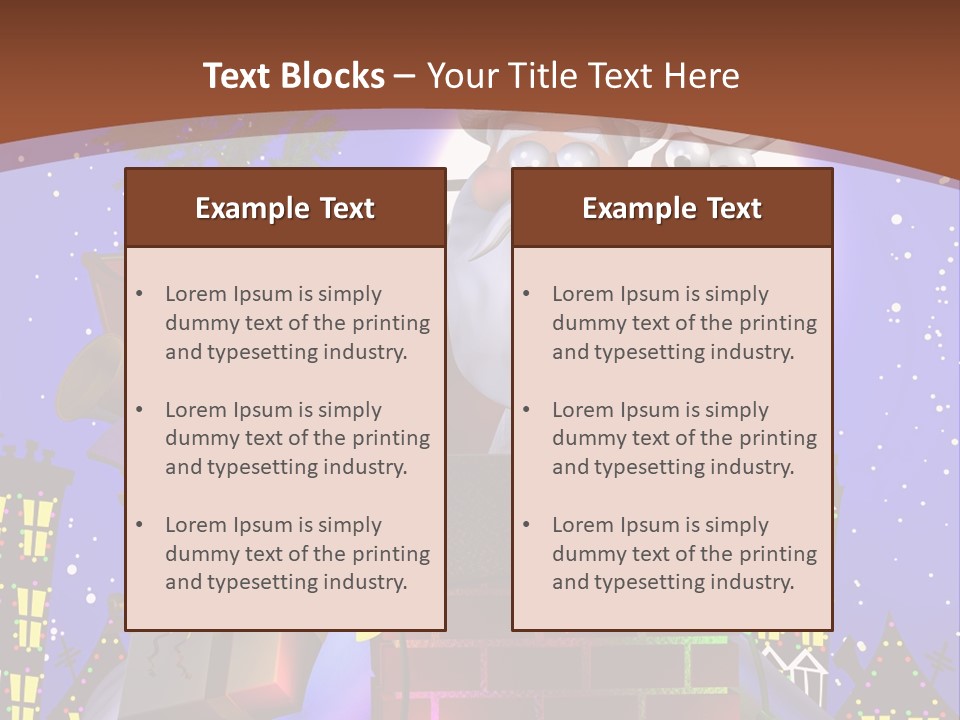 Moon Humor Art PowerPoint Template