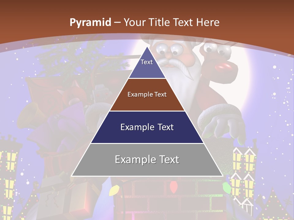 Moon Humor Art PowerPoint Template