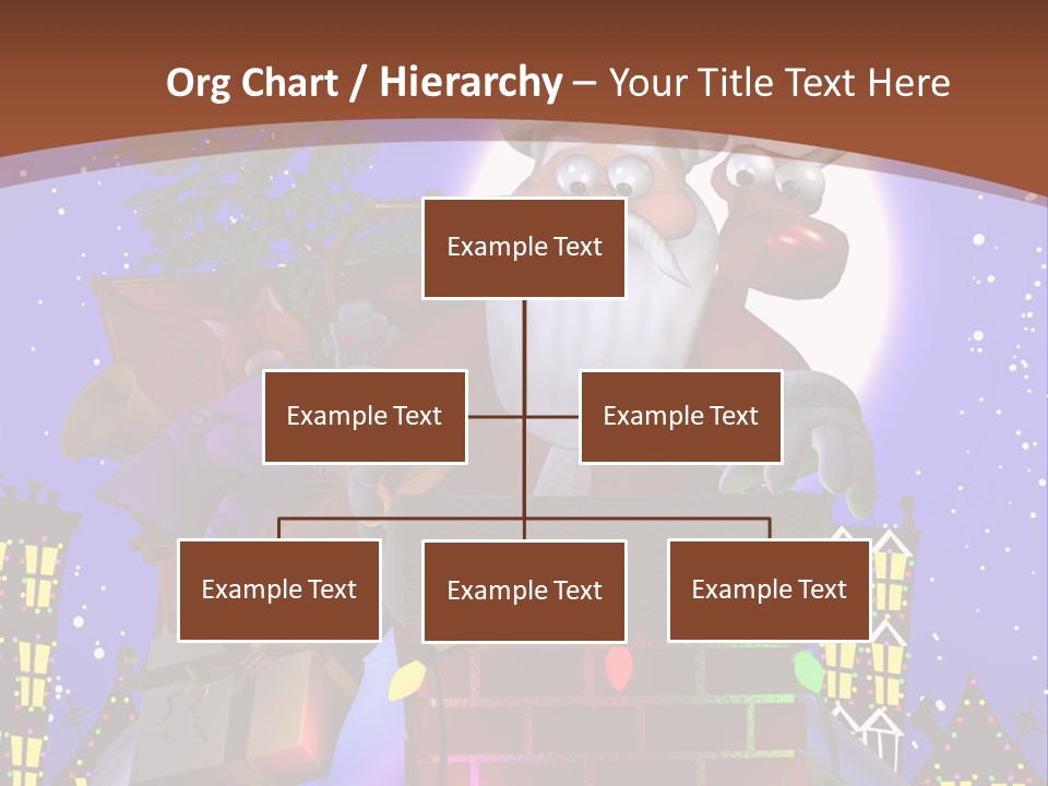 Moon Humor Art PowerPoint Template