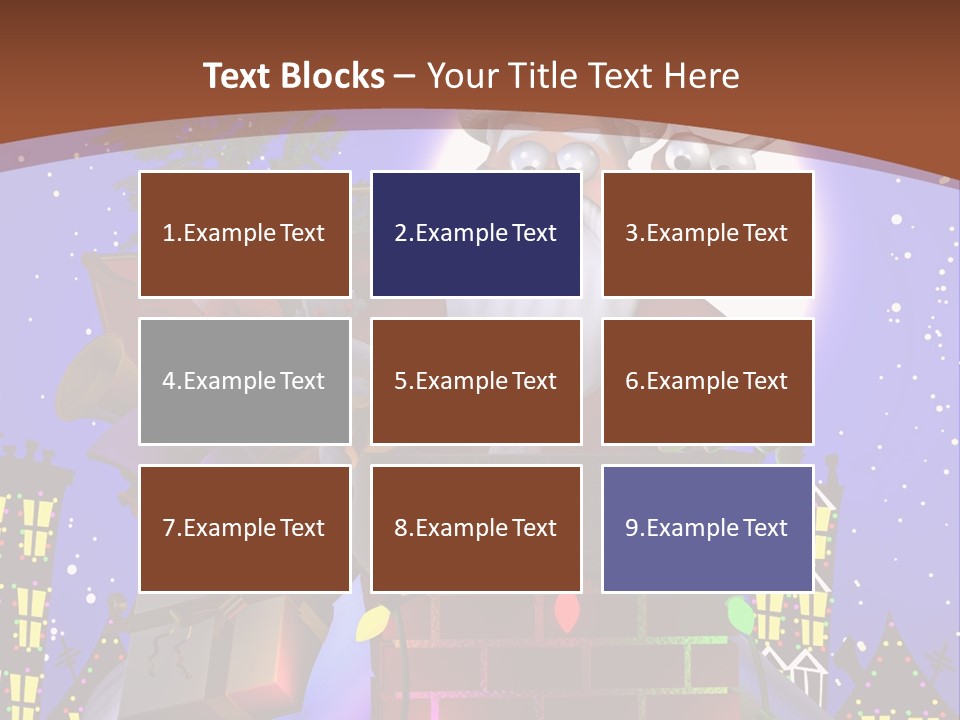 Moon Humor Art PowerPoint Template