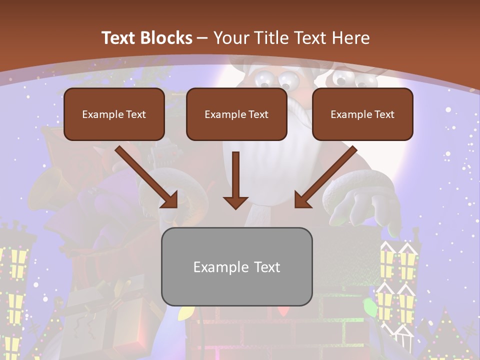 Moon Humor Art PowerPoint Template