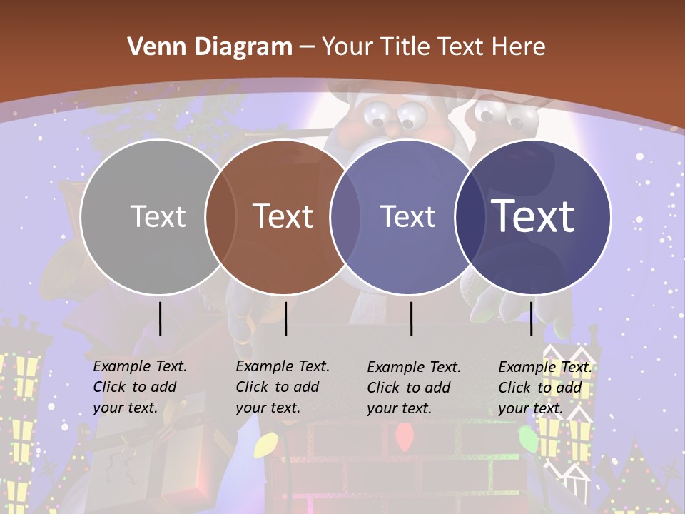 Moon Humor Art PowerPoint Template