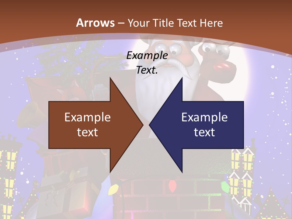 Moon Humor Art PowerPoint Template