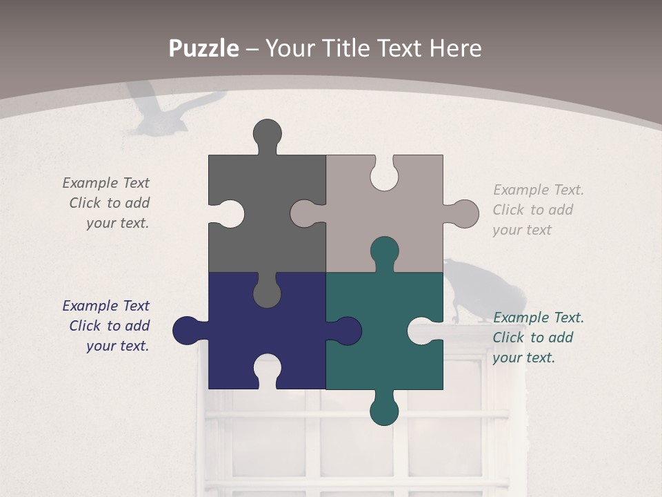 Street Art Decor Decorative PowerPoint Template