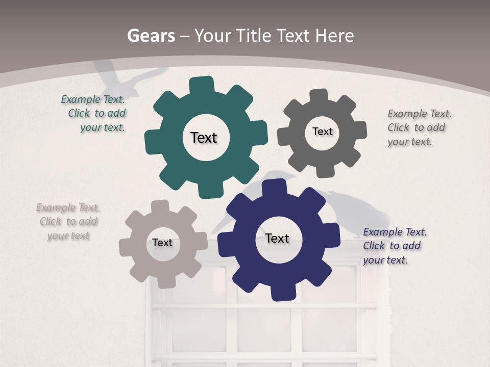 Street Art Decor Decorative PowerPoint Template