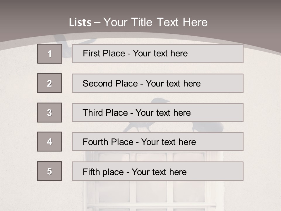 Street Art Decor Decorative PowerPoint Template