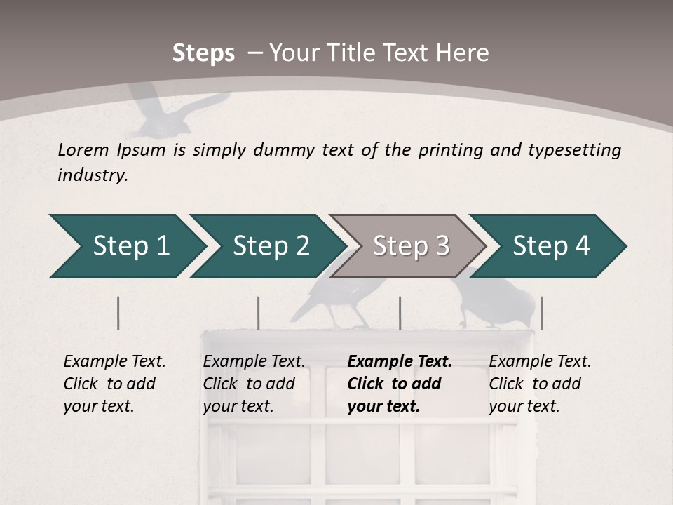 Street Art Decor Decorative PowerPoint Template