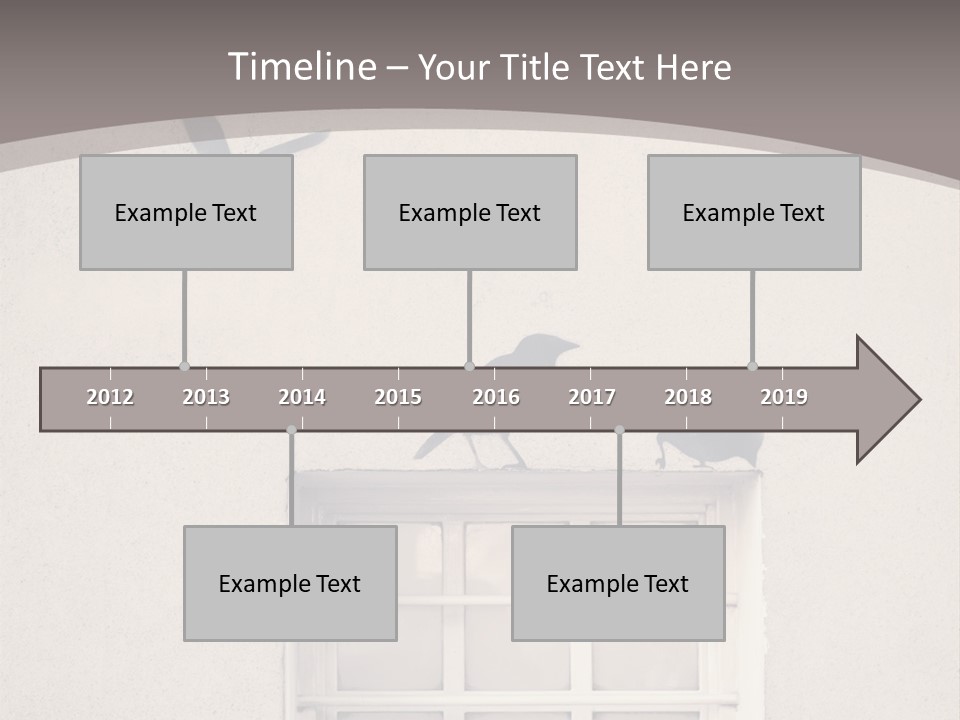 Street Art Decor Decorative PowerPoint Template