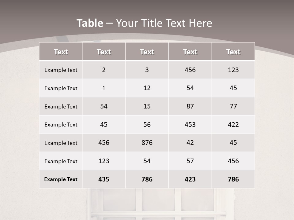 Street Art Decor Decorative PowerPoint Template