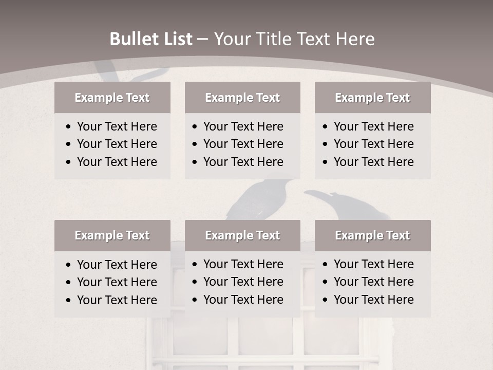 Street Art Decor Decorative PowerPoint Template