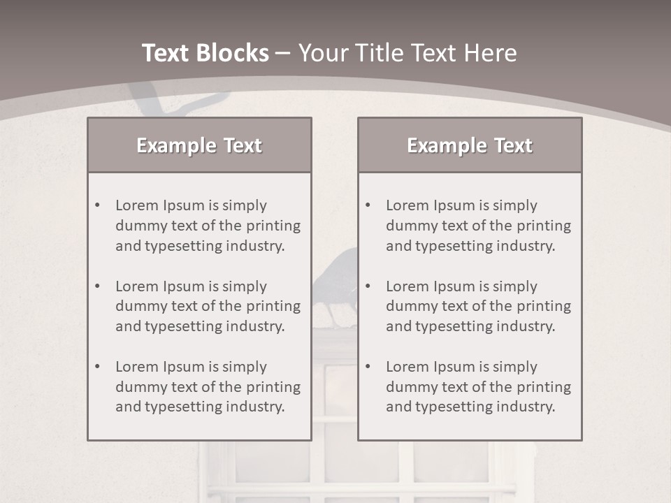 Street Art Decor Decorative PowerPoint Template