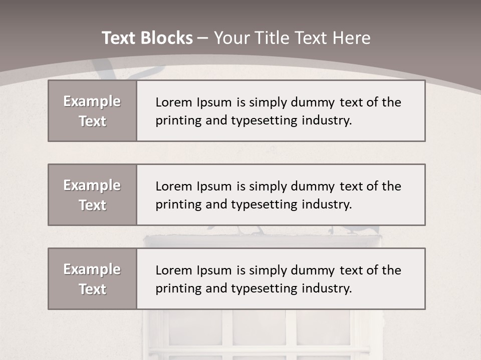 Street Art Decor Decorative PowerPoint Template