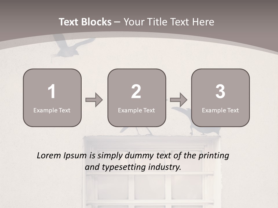 Street Art Decor Decorative PowerPoint Template