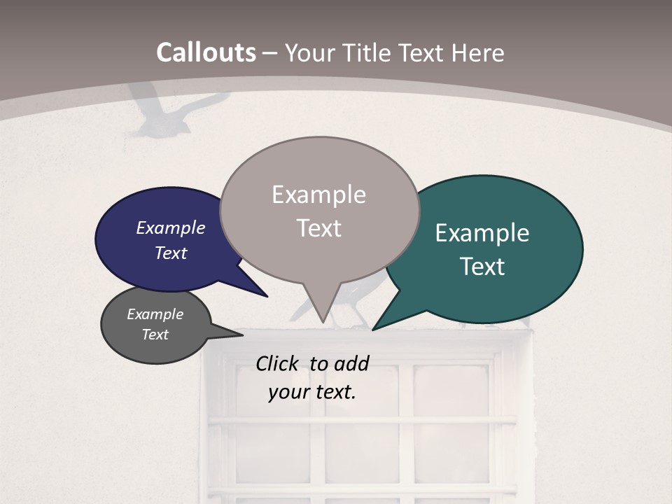 Street Art Decor Decorative PowerPoint Template