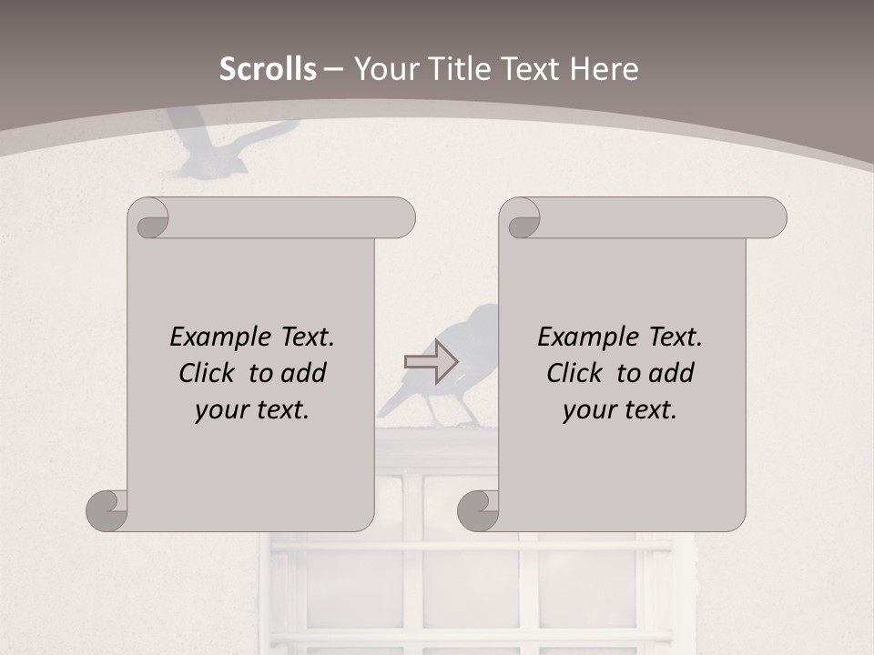 Street Art Decor Decorative PowerPoint Template